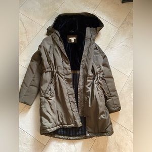 H&M Winter Coat With Hood